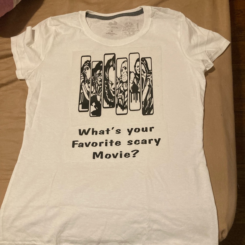 Women’s custom horror t shirt